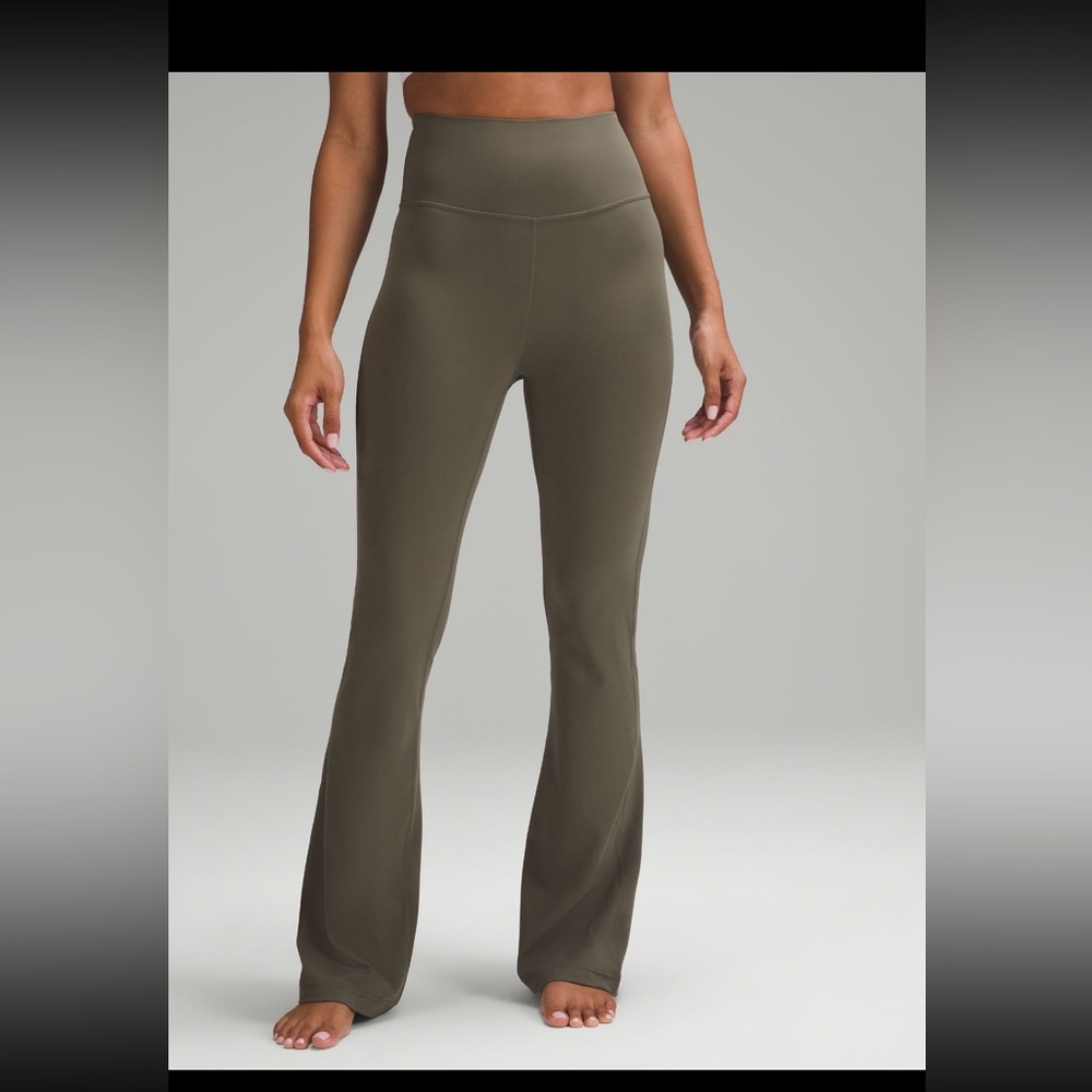 Lululemon Groove High Rise Flare leggings leggings